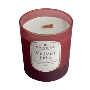 Charya Maison Velvet Iris Doğal Ve Vegan Mum 230 g